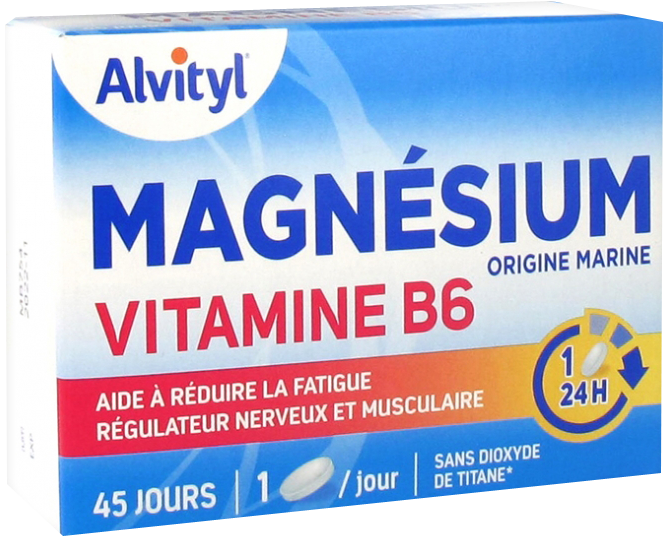 Govital magnésium vitamine b6 45 comprimés