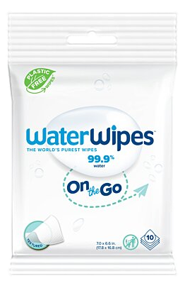 WATERWIPES lingette on the go   10