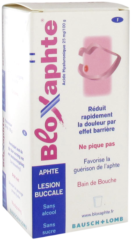 Bausch + lomb bloxaphte bain de bouche 100 ml