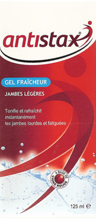Antistax gel fraîcheur jambes lourdes