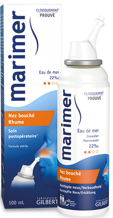 Gilbert marimer eau de mer nez bouché rhume 100 ml
