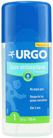 Urgo soin antiseptique spray 100 ml