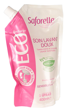 Saforelle soin lavant doux recharge 400 ml